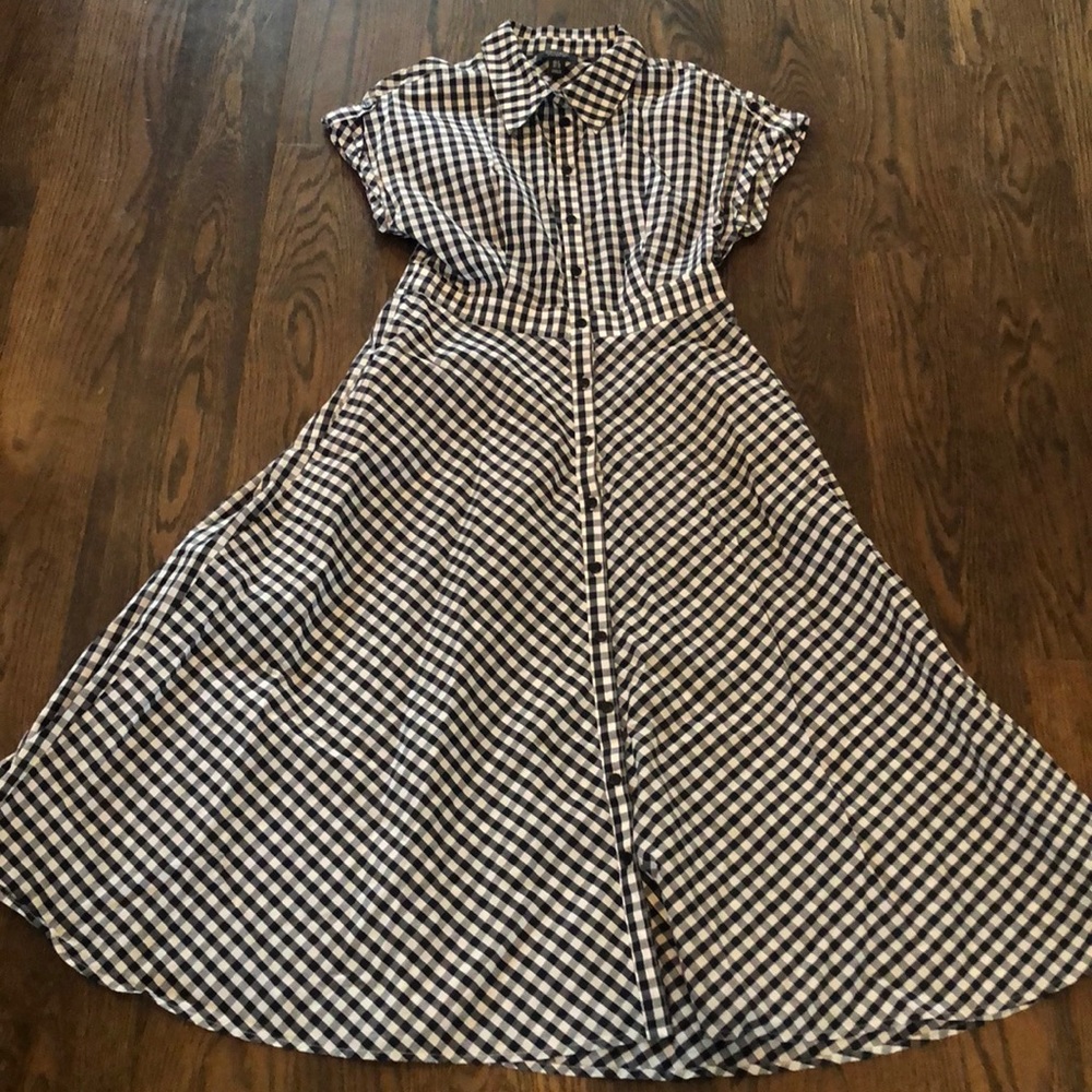 Jones & Co gingham dress